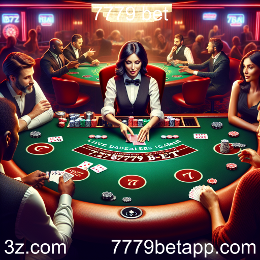 A Experiência Imersiva dos Jogos Ao Vivo no 7779 Bet